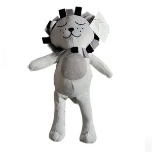 Halo Dolls Grey Plush Lion Doll